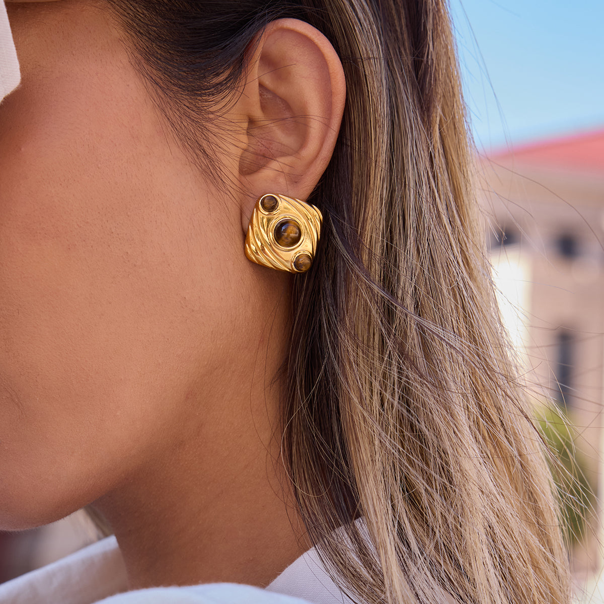 Isadora Earring - Tiger