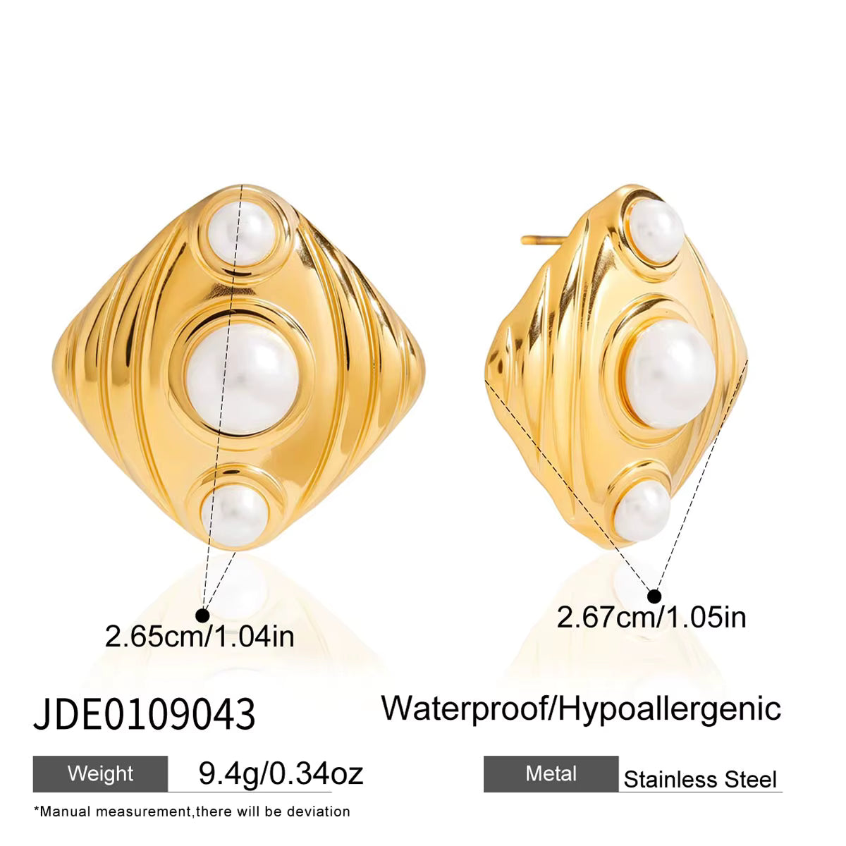 Isadora Earring - Pearl